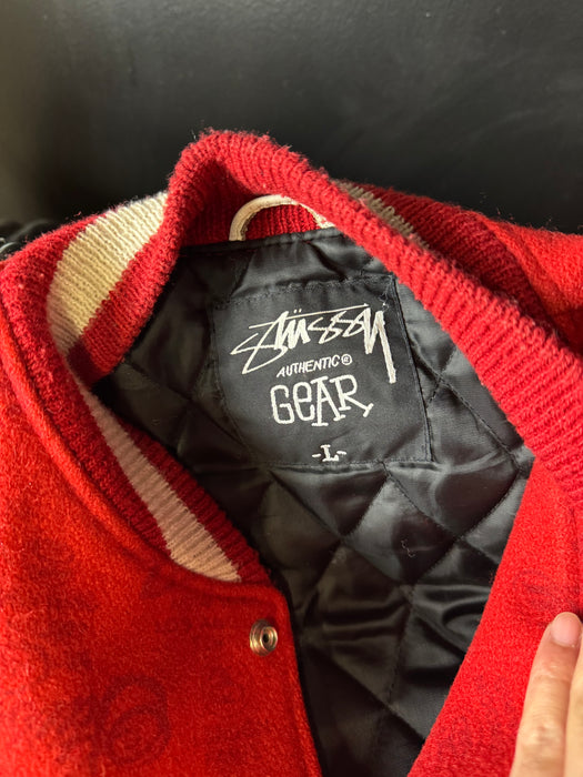 Vintage Stussy world tour varsity jacket #783/1000 | Vitnage Clothing Store Canada