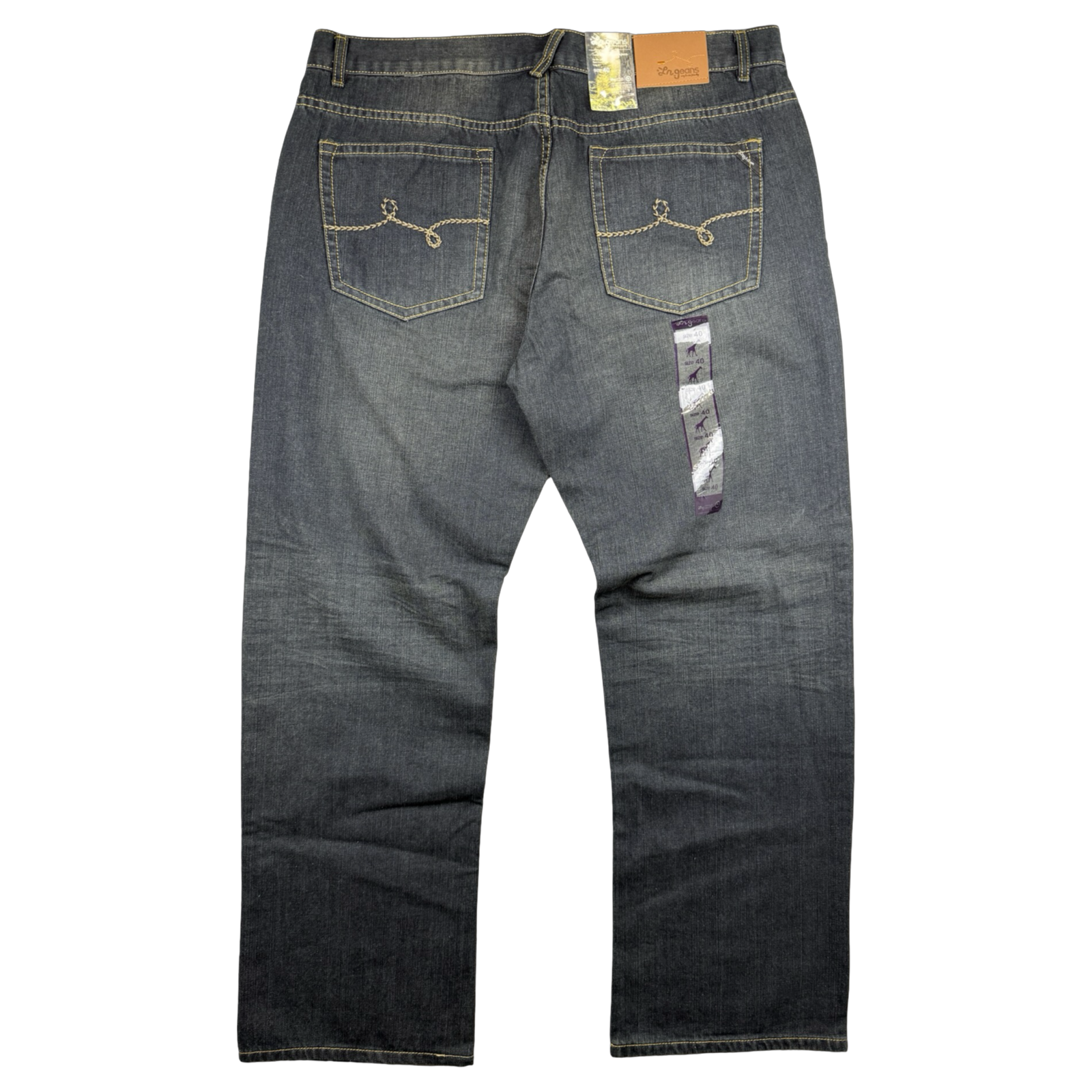 Vintage Y2K Lrgeans True Straight Fit Denim Jeans