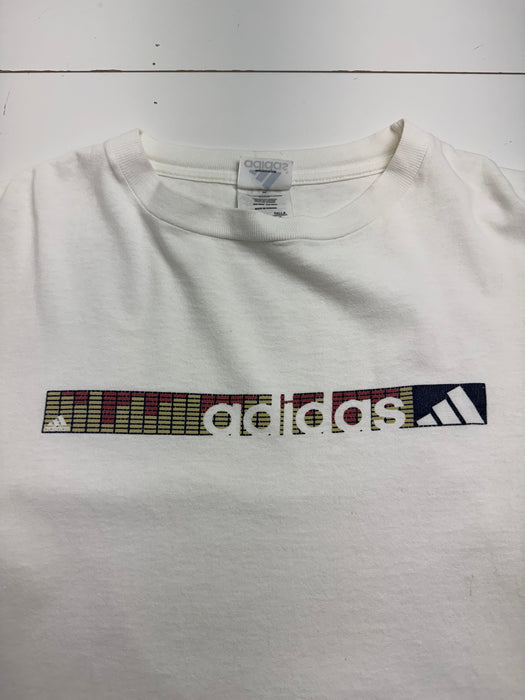 Vintage 90s Adidas Tee White | Vitnage Clothing Store Canada