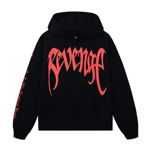 Revenge XXXTentacion Kill Hoodie Black/Red | Vintage Clothing Store Canada