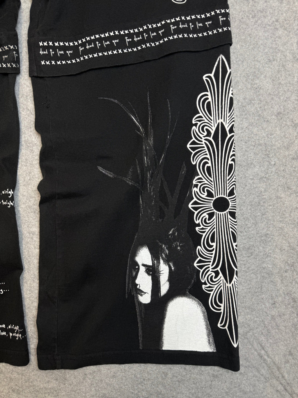 Chrome Hearts Deadly Doll Sweatpants Black