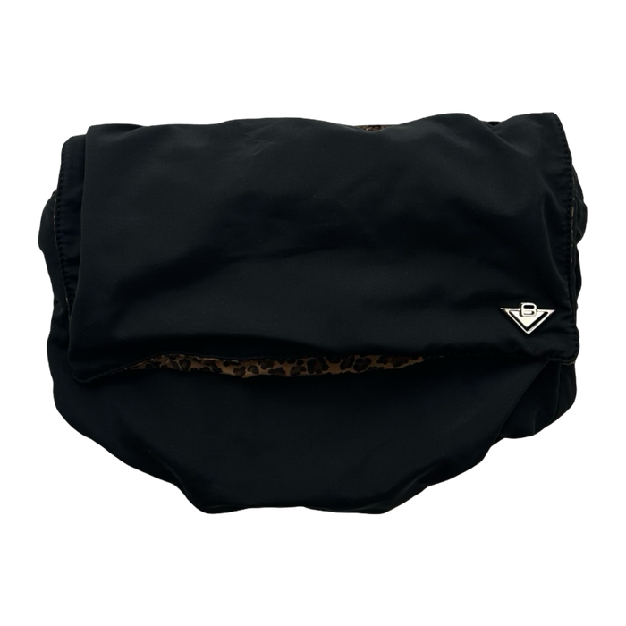 Bottega Veneta Leopard Print Reversible Nylon Bag | Vitnage Clothing Store Canada