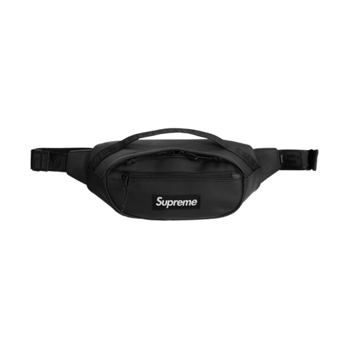 Supreme Leather Waist Bag Black (USED) | Vintage Clothing Store Canada