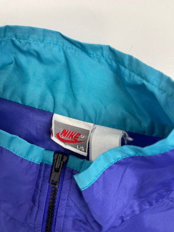 (XL) Vintage 80s Nike Zip-Up Windbreaker Jacket