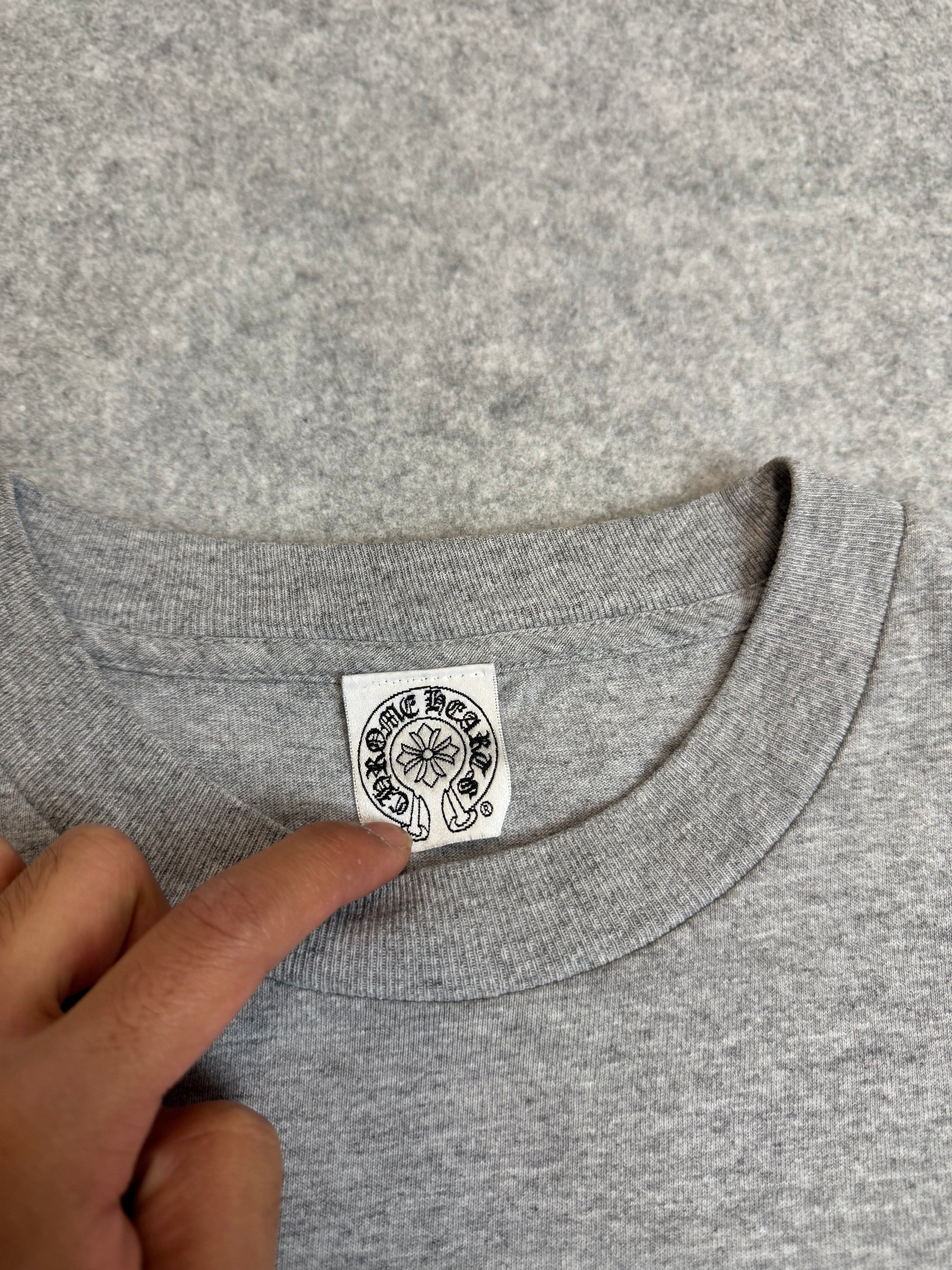 Vintage Chrome Hearts Big Scroll Tee Grey