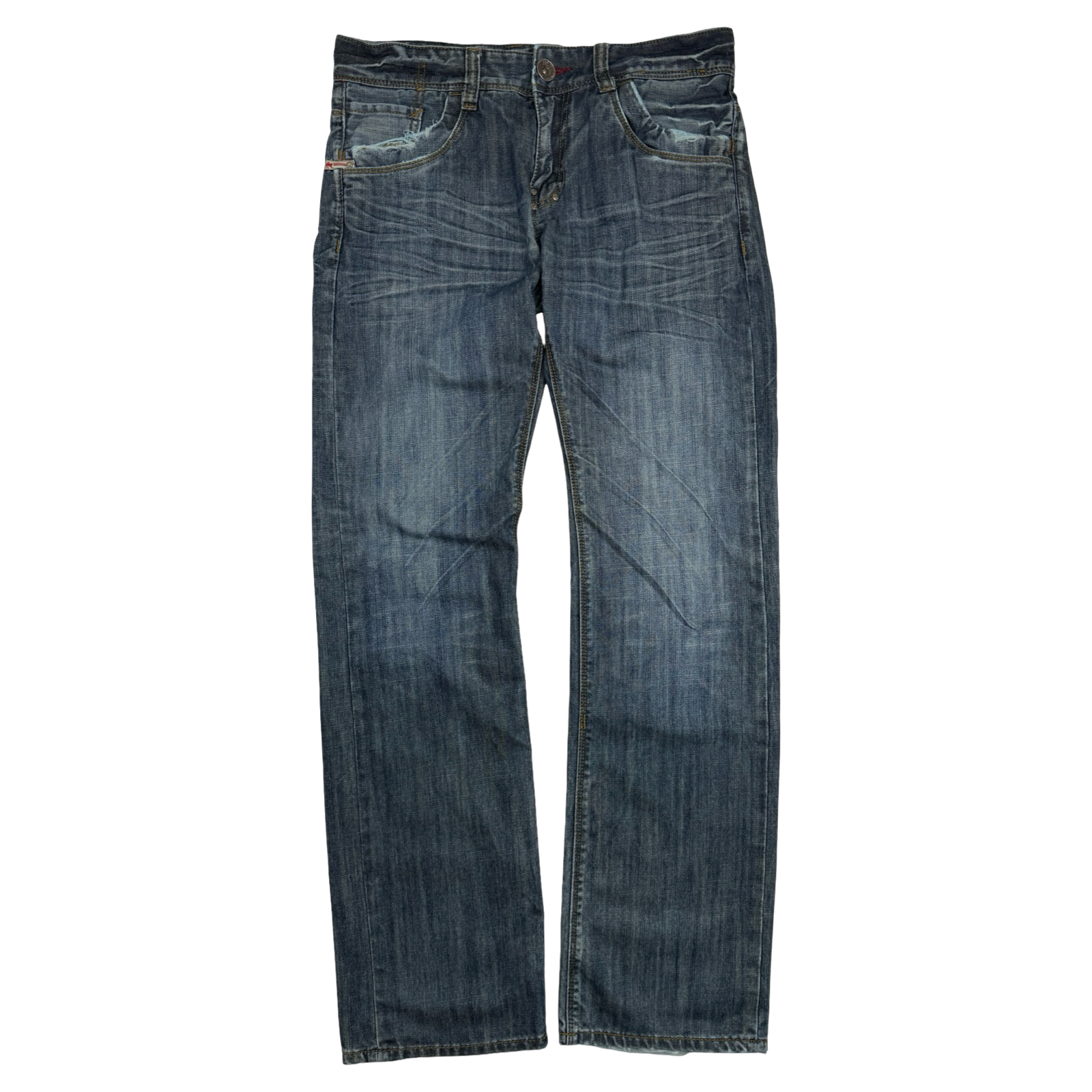 Parasuco Wrinkled Denim Pants