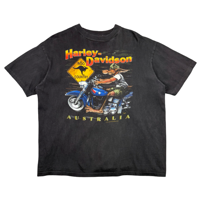 Vintage Harley Davidson Roo Country Tee Black | Vitnage Clothing Store Canada