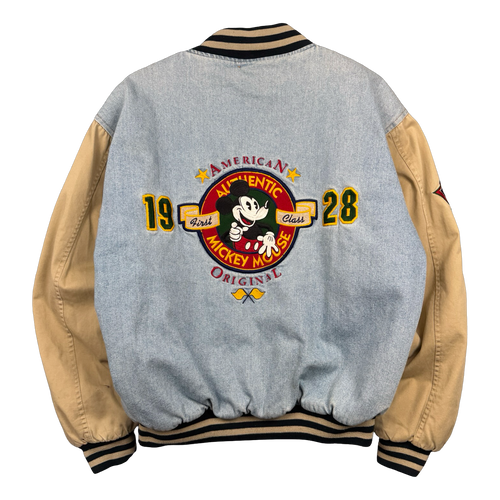 Vintage Disney Store Mickey Mouse 1928 Varsity Jacket | Vintage Clothing Store Canada