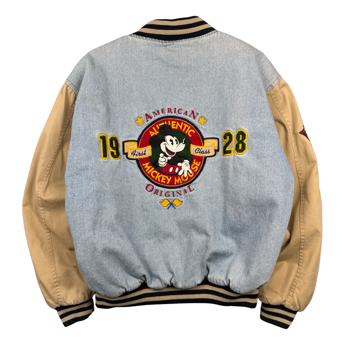 Vintage Disney Store Mickey Mouse 1928 Varsity Jacket | Vitnage Clothing Store Canada