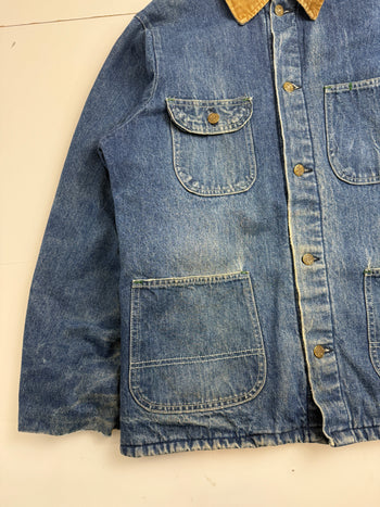 Vintage Key Imperial Wool Lined Denim Jacket