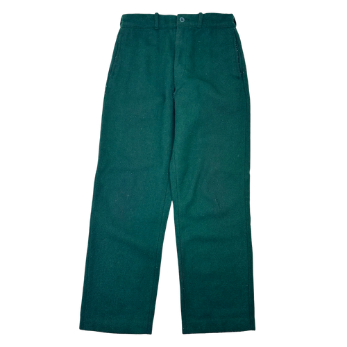 Vintage Wool Pants Green | Vintage Clothing Store Canada