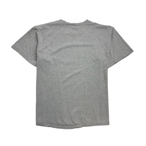 Vintage 90s Nike Big Swoosh Tee Grey | Vintage Clothing Store Canada