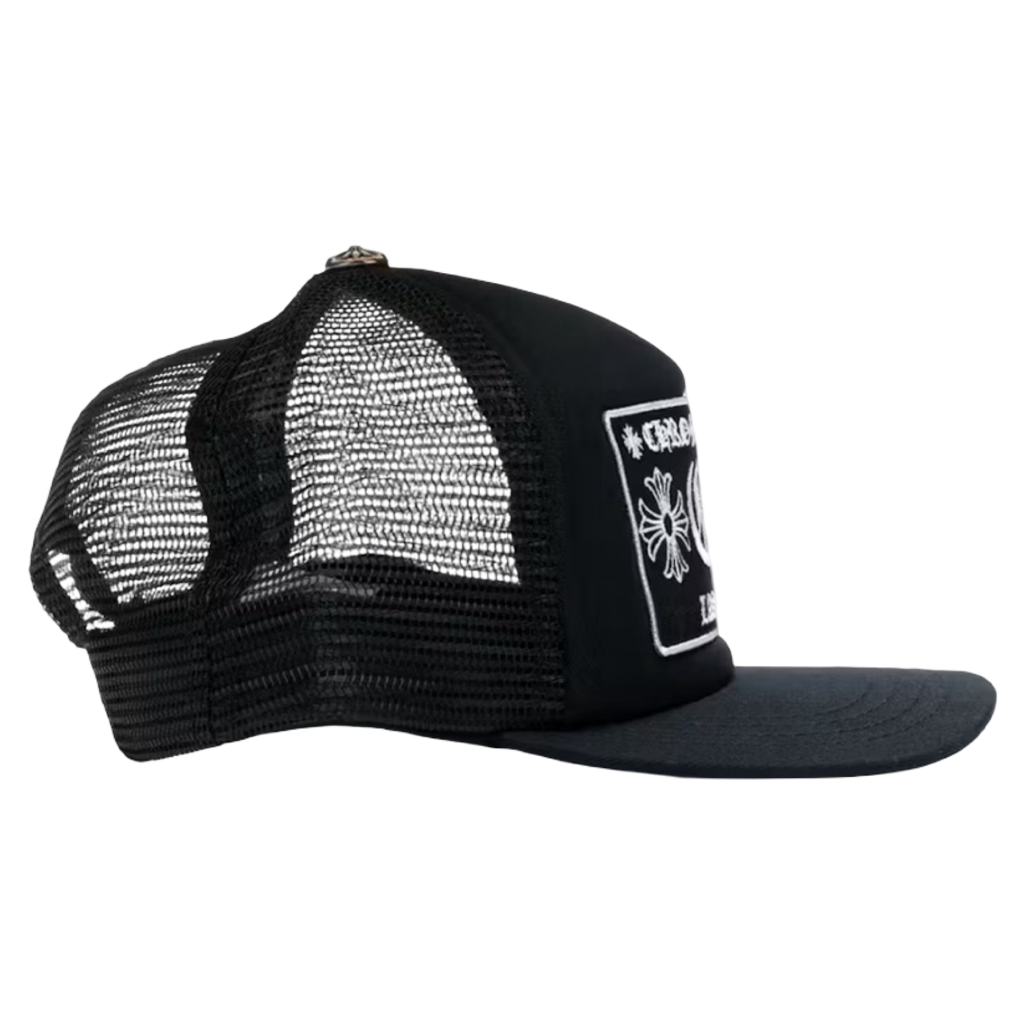 Chrome Hearts CH Las Vegas Trucker Hat Black