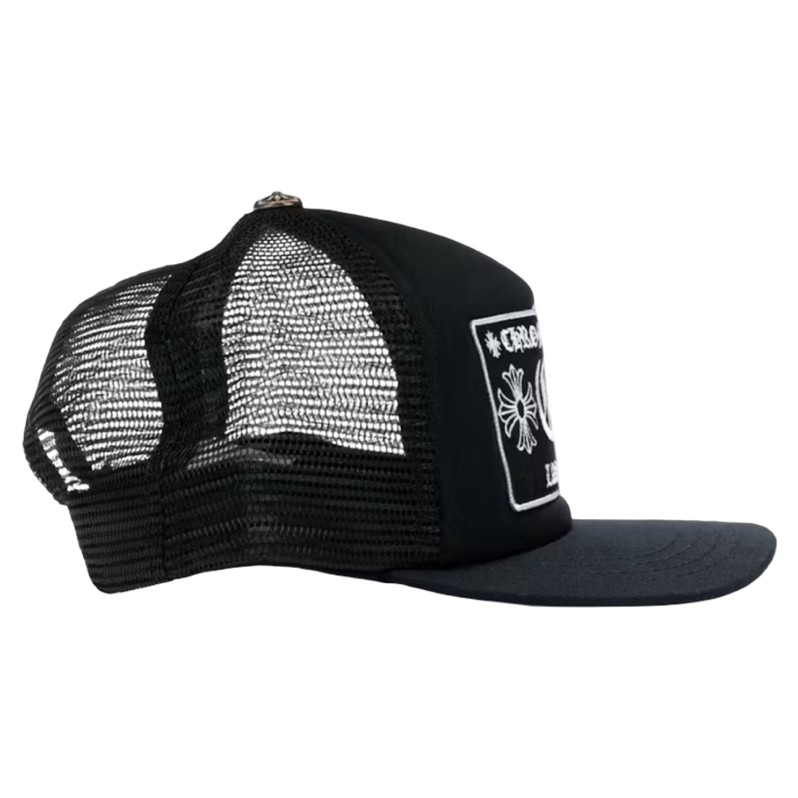 Chrome Hearts CH Las Vegas Trucker Hat Black