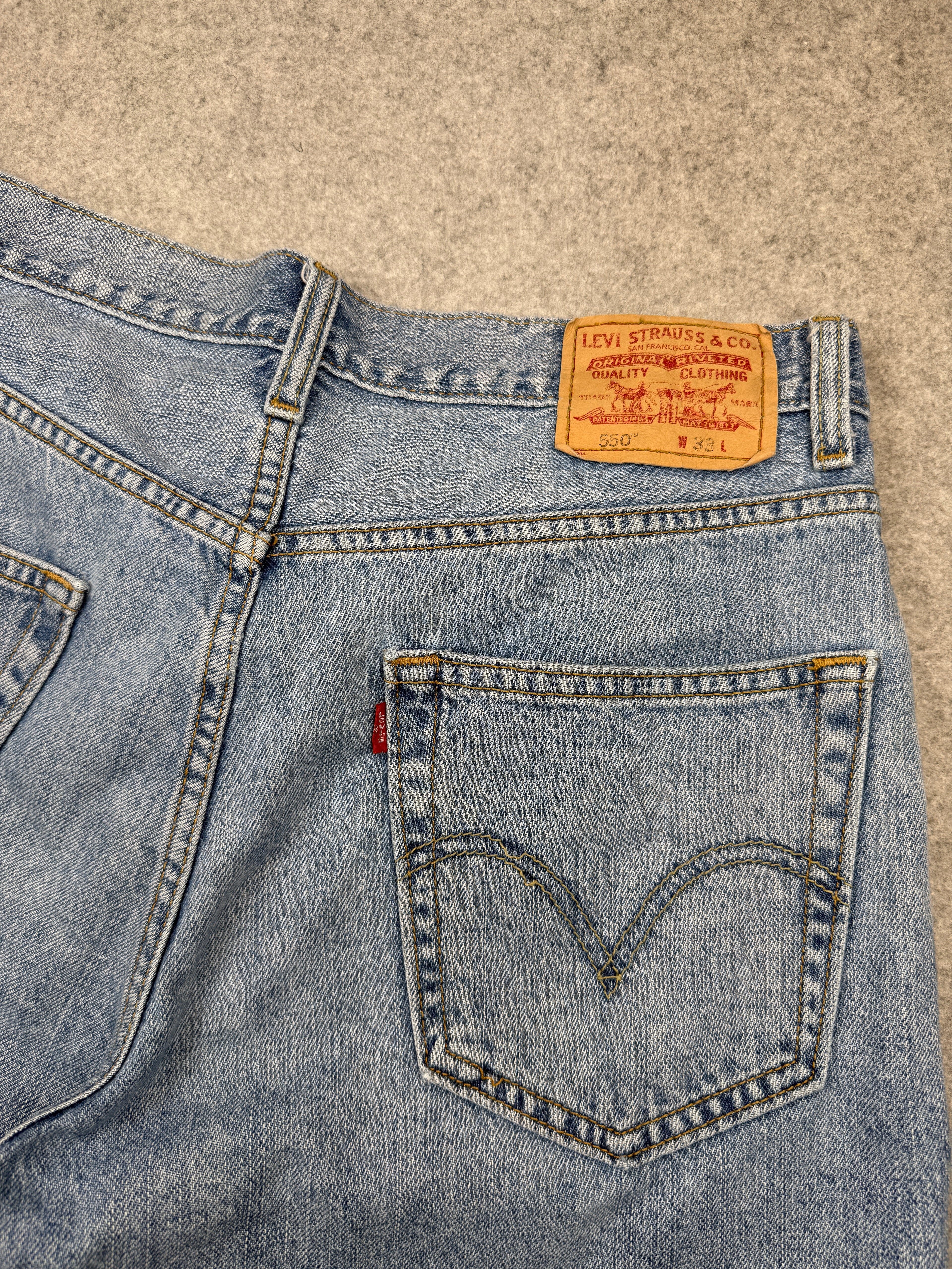 Levi's 550 Relaxed Fit Denim Shorts