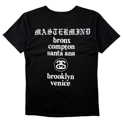 Stussy x Mastermind Japan Tee Black (USED)