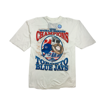 (M) Vintage '93 Toronto World Champs Tee White