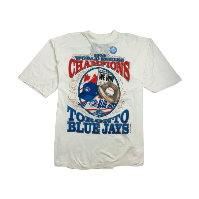 (M) Vintage '93 Toronto World Champs Tee White