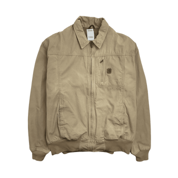 Vintage Carhartt Light Zip Up Jacket Tan