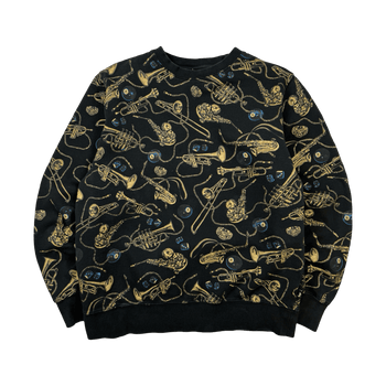 2000’s Stussy Trumpet Sweatshirt Black