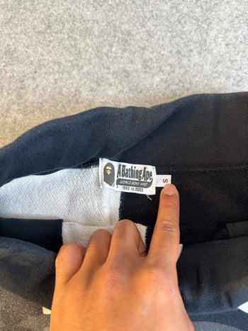 BAPE City Camo Split Shark Sweatshorts Black/Camo (USED)