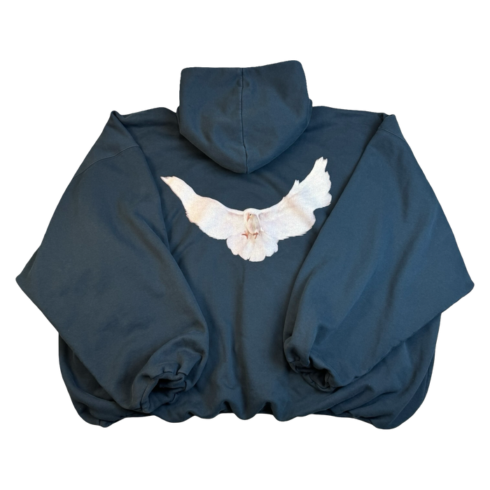 Yeezy Gap Dove Hoodie Dark Blue (USED) | Vitnage Clothing Store Canada