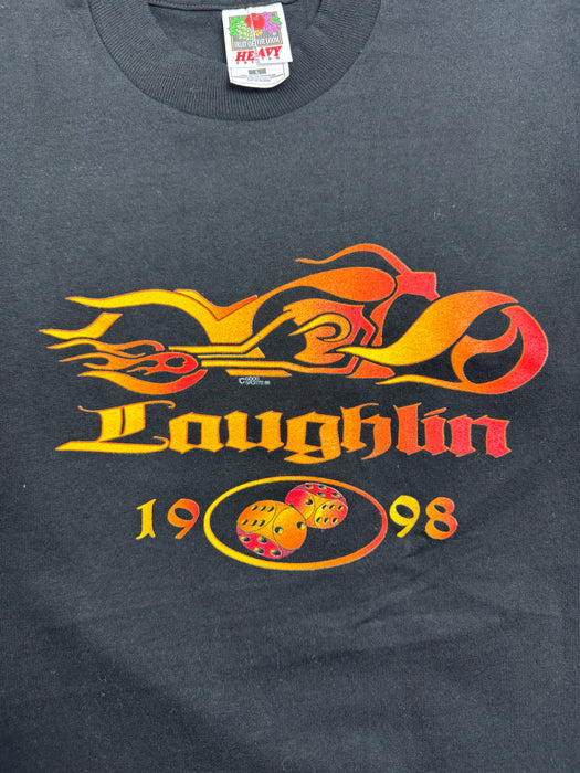 Vintage '98 Laughlin Spring Run Tee Black | Vitnage Clothing Store Canada