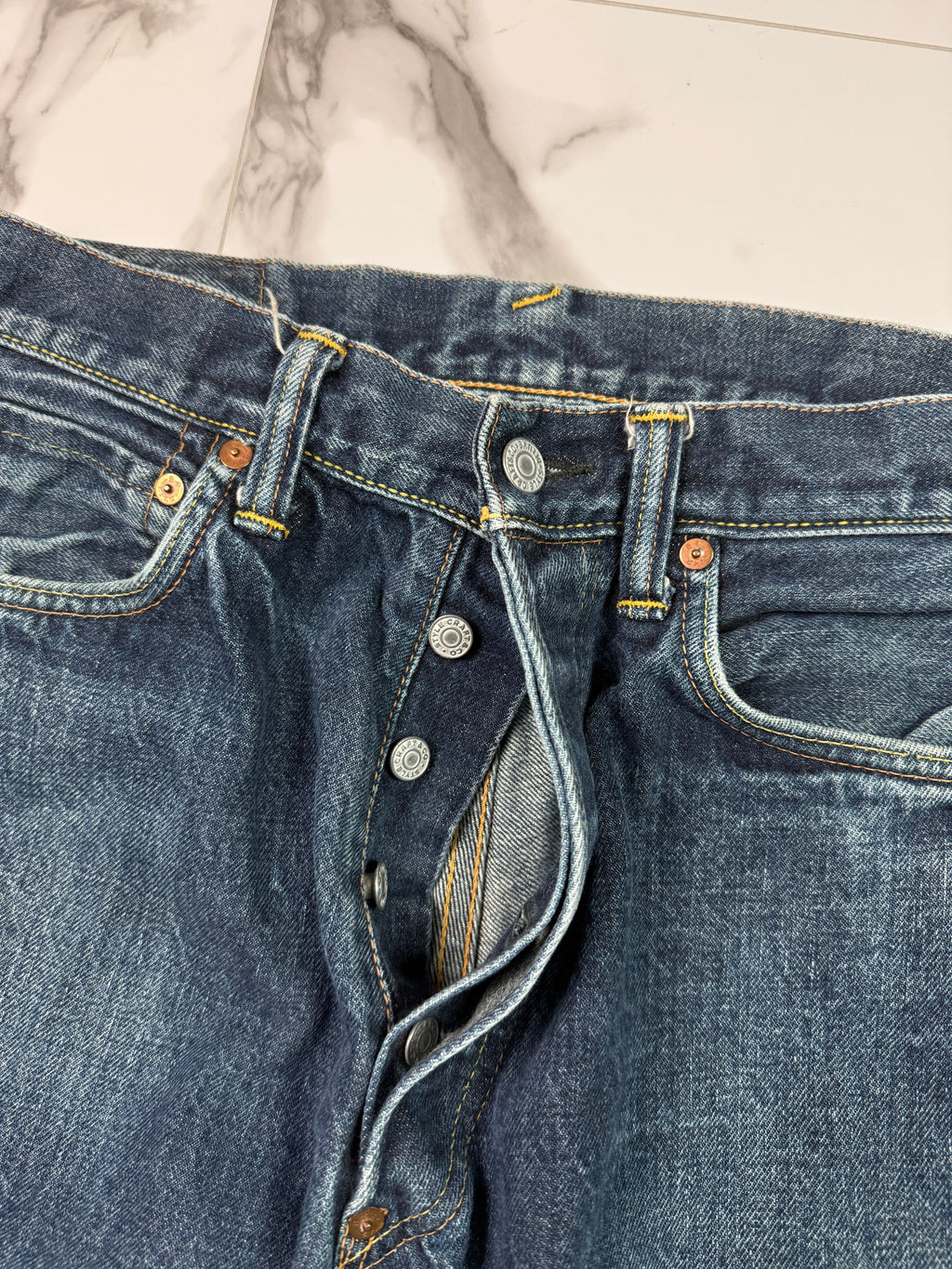 Vintage Evisu Single Seagull Denim Pants