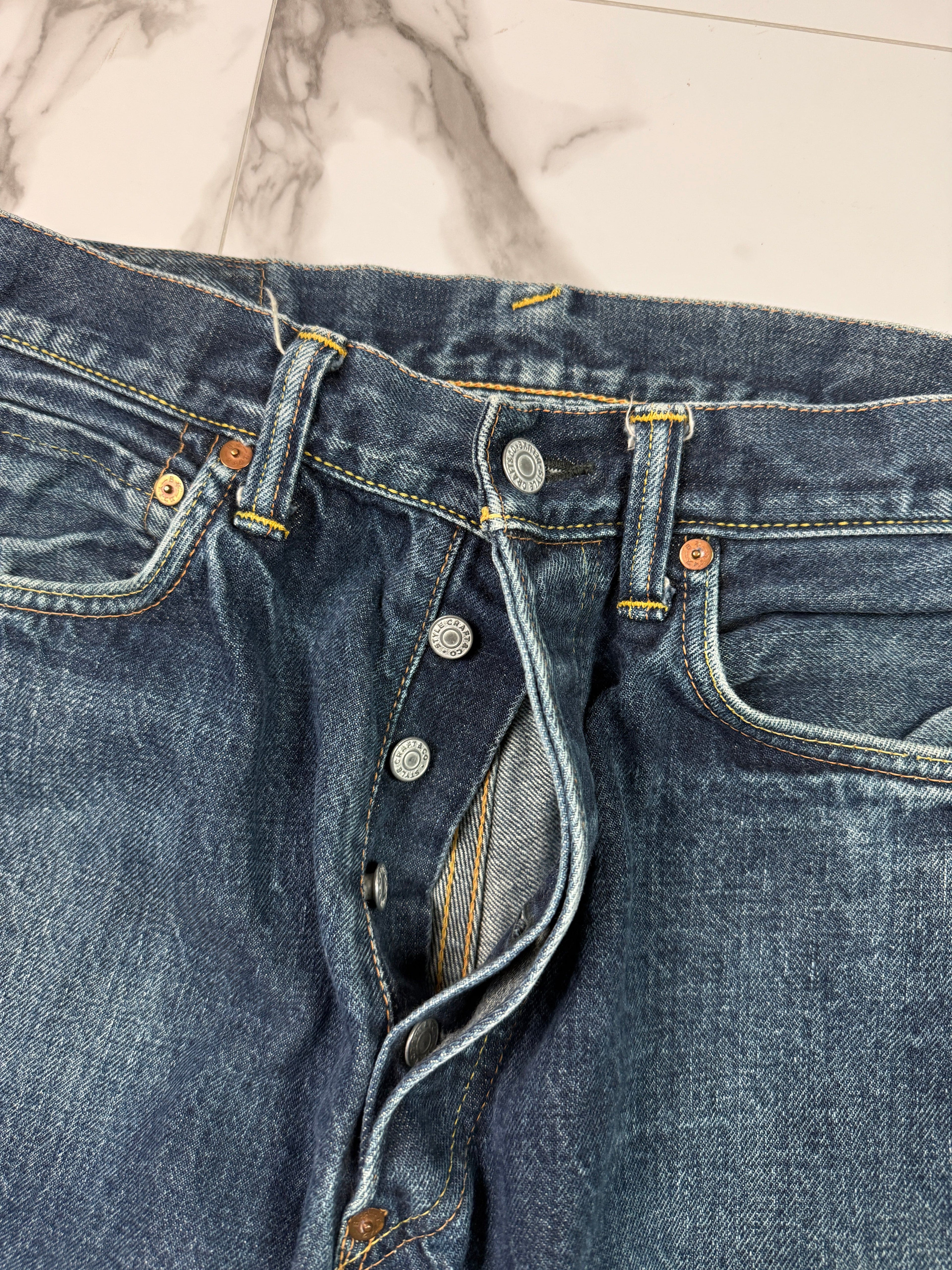 Vintage Evisu Single Seagull Denim Pants