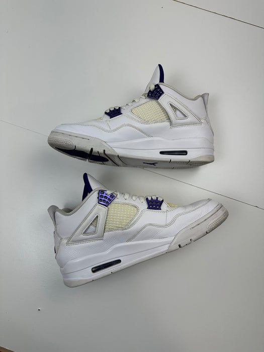Air Jordan 4 Retro Metallic Purple (USED, NO BOX) | Vitnage Clothing Store Canada