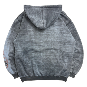 Vintage 2000s No Fear Hoodie Faded Blue