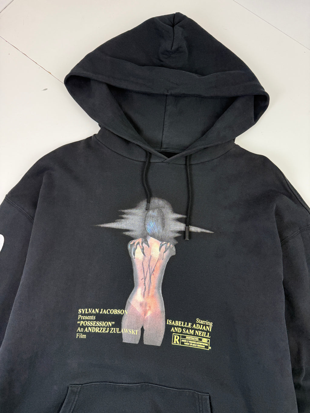 Off-White Sylvan Jacobson Possession Film Hoodie Black (USED)
