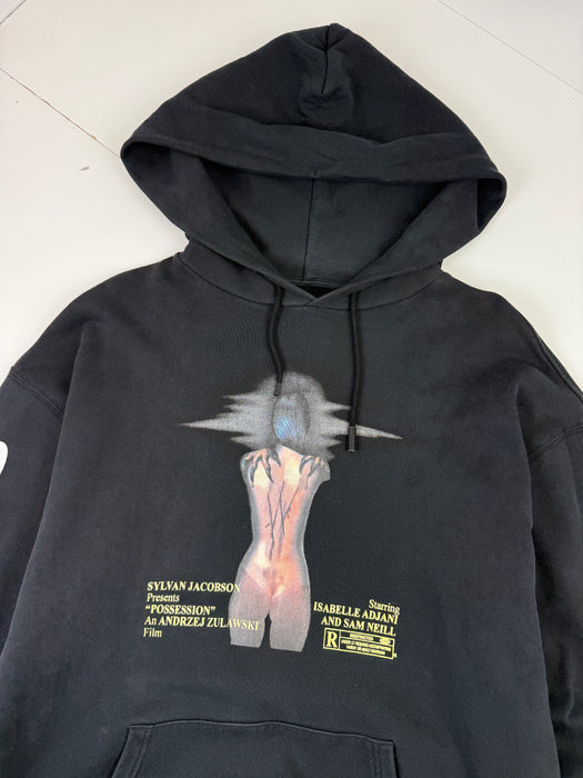 Off-White Sylvan Jacobson Possession Film Hoodie Black (USED) | Vitnage Clothing Store Canada