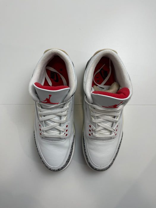 Air Jordan 3 Retro White Cement Reimagined (USED) | Vitnage Clothing Store Canada