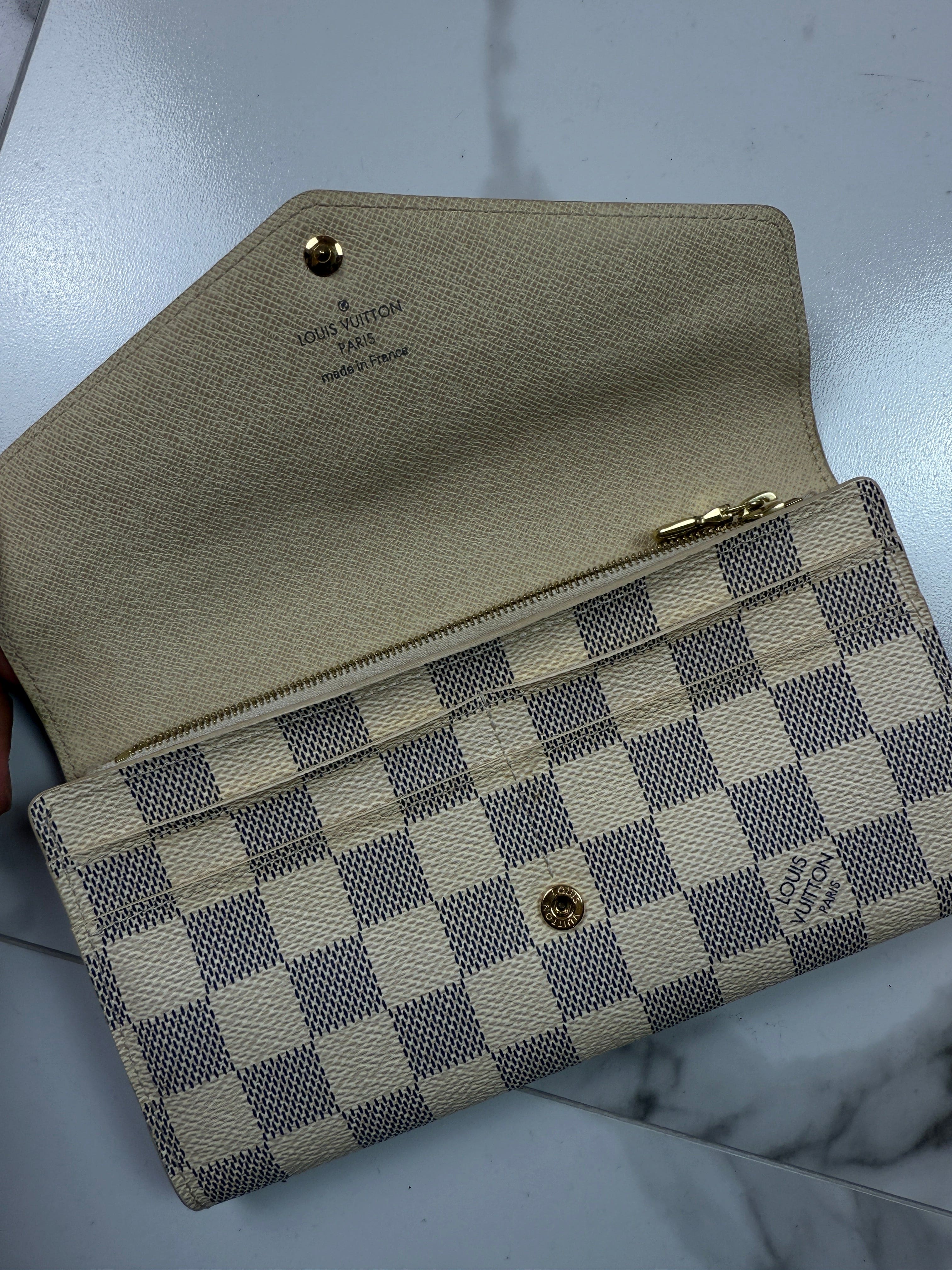 Louis Vuitton Damier Azur Sarah Wallet