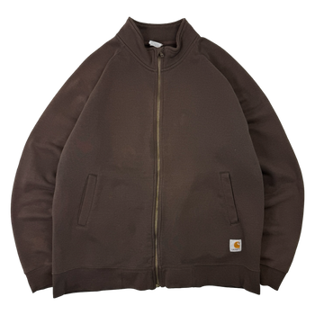 Vintage Carhartt Full Zip Sweatshirt Brown