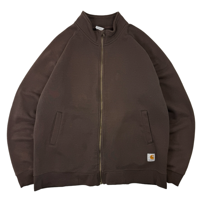 Vintage Carhartt Full Zip Sweatshirt Brown | Vitnage Clothing Store Canada