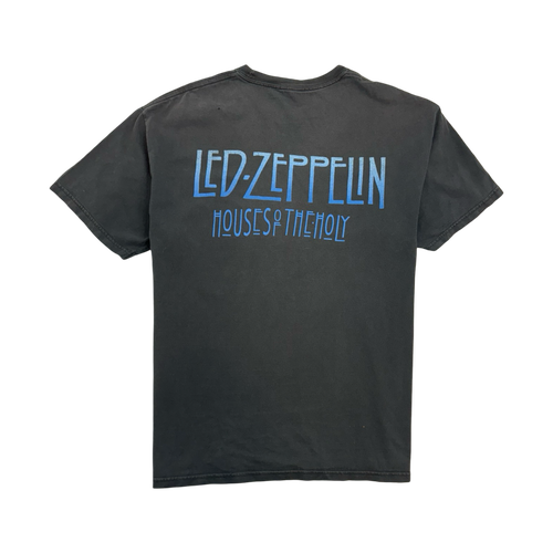 (M) Vintage 2000s Led Zeppelin Houses Of The Holy Tee Black | Vintage Clothing Store Canada