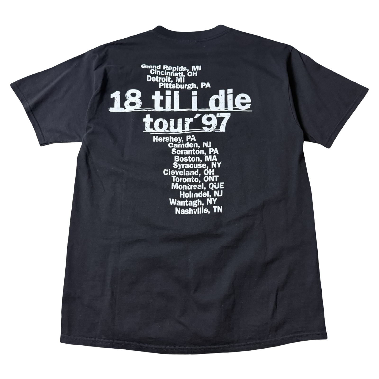 1997 Bryan Adams 18 Til I Die Tour Tee