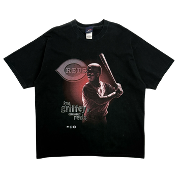 Vintage Ken Griffey Jr Cincinnati Reds Tee Black