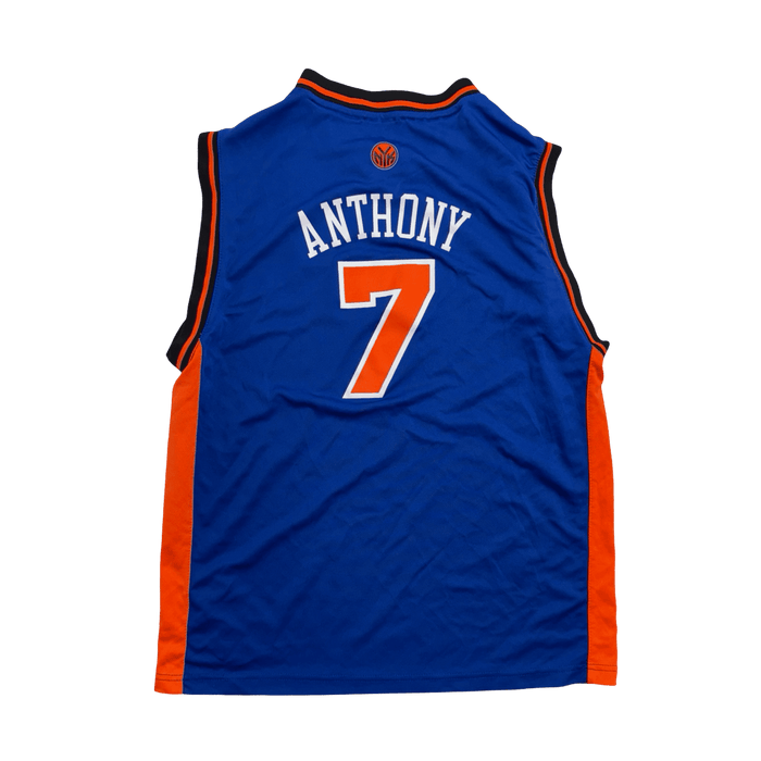 Vintage Adidas NBA New York Knicks Carmelo Anthony Jersey Blue | Vitnage Clothing Store Canada