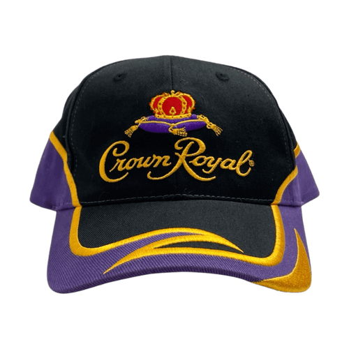 Vintage Crown Royal Nascar Racing Strapback Hat Purple | Vintage Clothing Store Canada