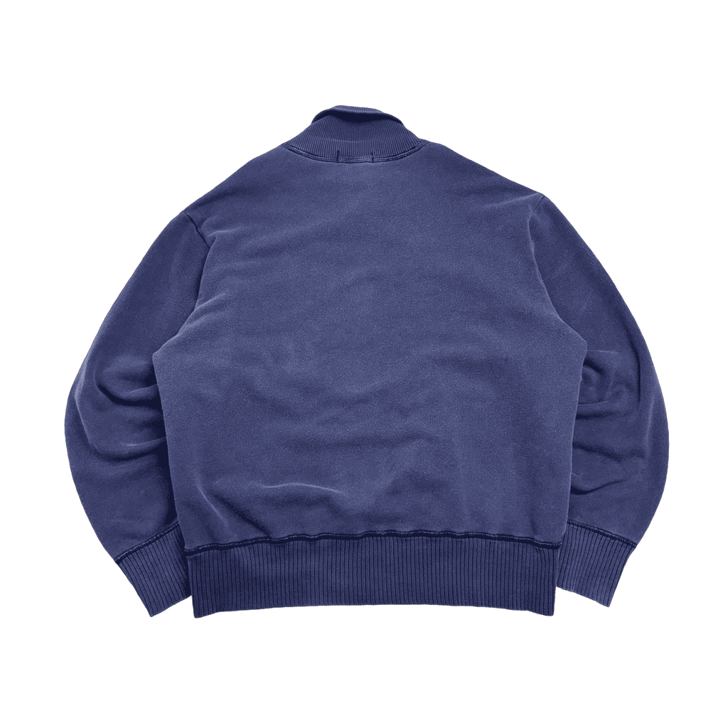 Vintage Polo Ralph Lauren Sport Academy Mockneck Sweatshirt Blue