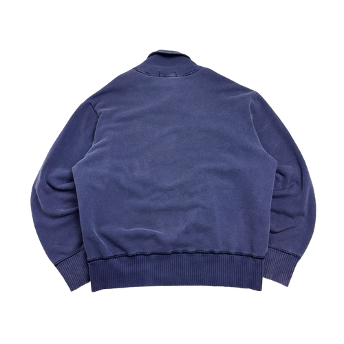 Vintage Polo Ralph Lauren Sport Academy Mockneck Sweatshirt Blue | Vintage Clothing Store Canada