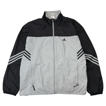 Vintage Adidas Track Jacket Grey/Black