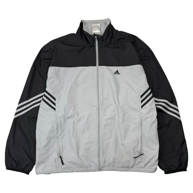 Vintage Adidas Track Jacket Grey/Black