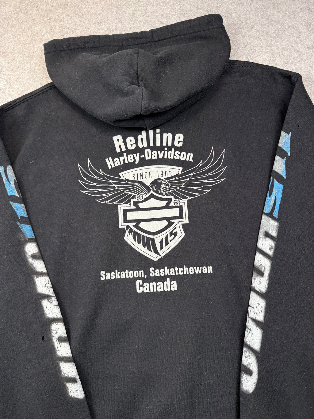 Harley Davidson Saskatoon Hoodie Black