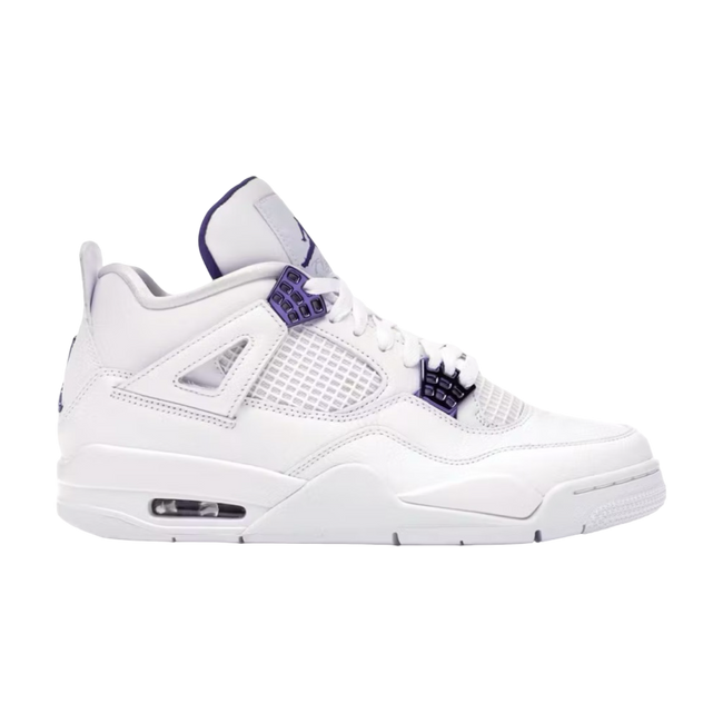 Air Jordan 4 Retro Metallic Purple (USED, NO BOX)