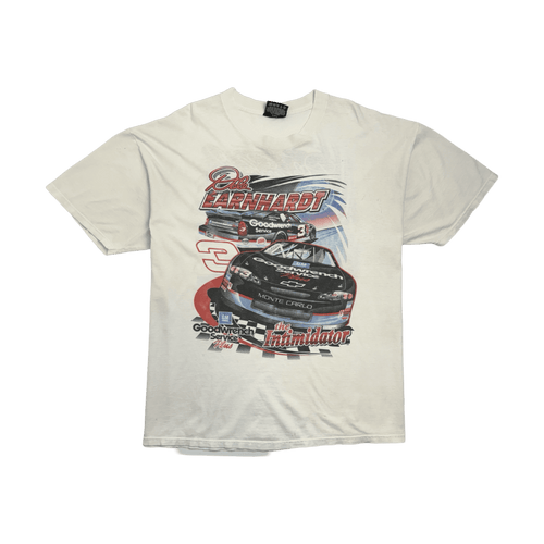 (XL) Vintage '00 Dale Earnhardt Nascar Tee White | Vintage Clothing Store Canada