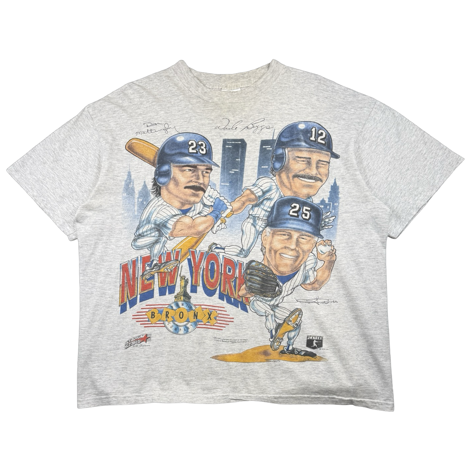 Vintage New York Yankees Bronx Tee Grey